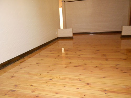 Oregon with cream varnish